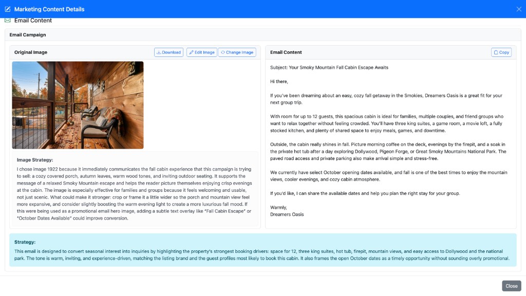Marketing planning timeline: events, seasonal campaigns, and booked dates